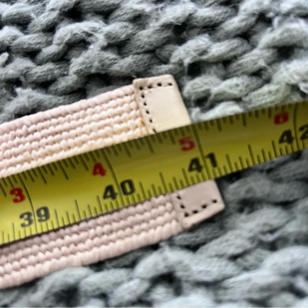 J. Crew Cream Woven belt - Picture 3 of 4